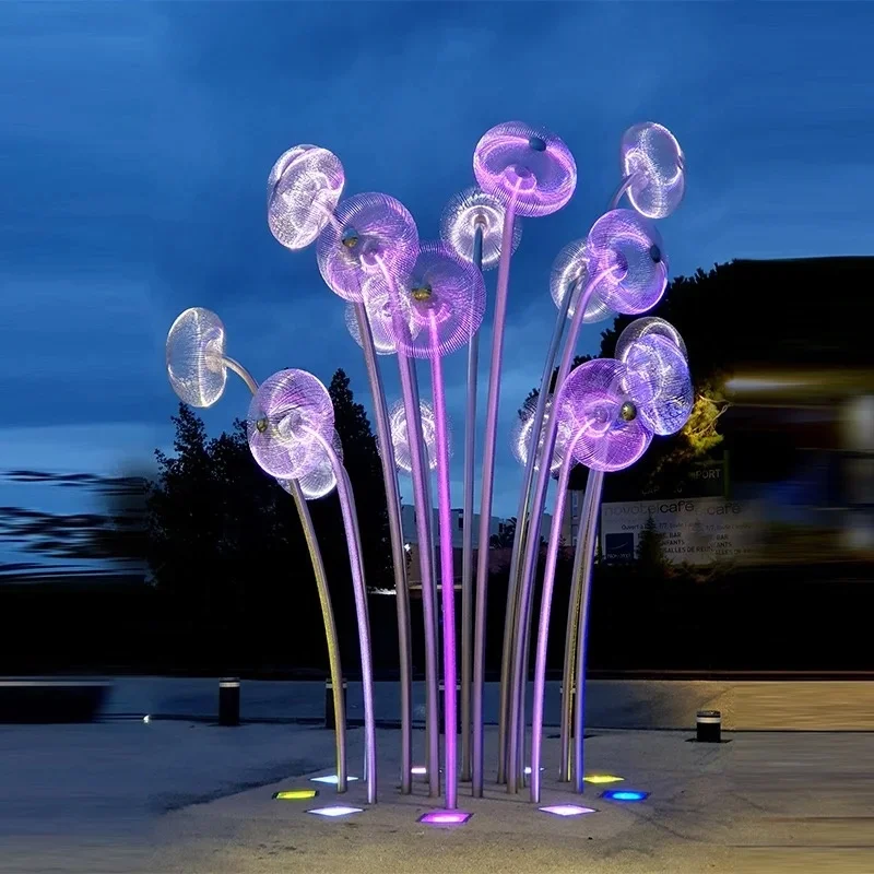 Model In Light Custom Large Led Modeling Light Outdoor Park Square Scenic Area ...