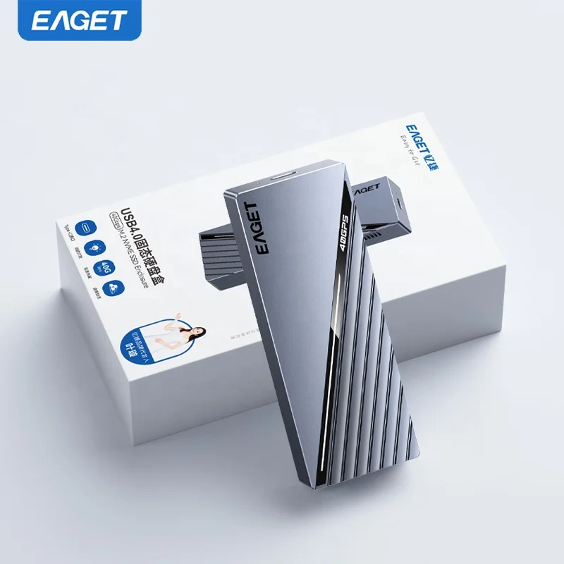 EAGET SE4100 40Gbps USB 4.0 M.2 NVME SSD Enclosure for 2230-2280