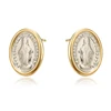 97899 Xuping 2019 custom ear studs earring for women+religious virgin mary earrings stud