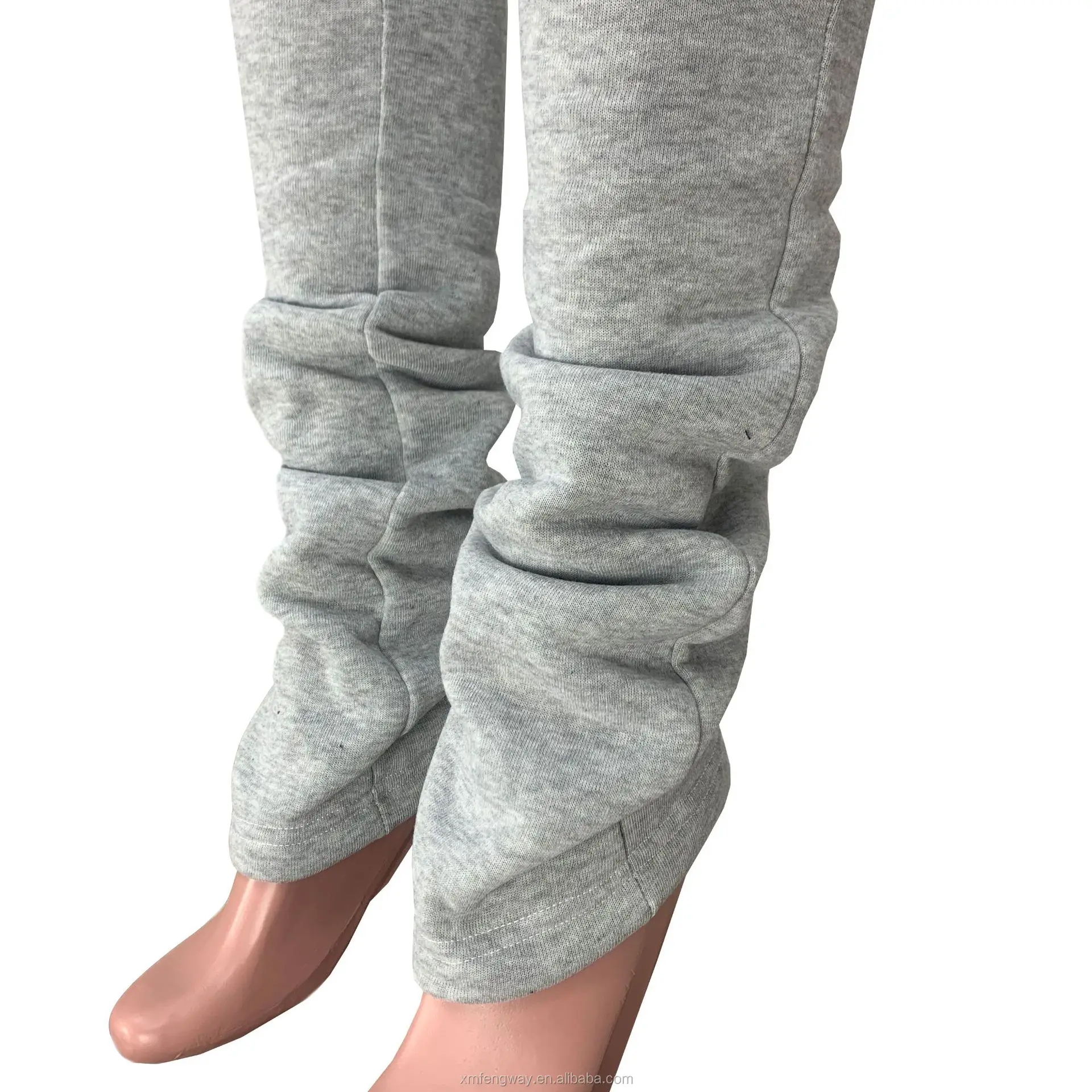 thick stacked sweatpants wholesale