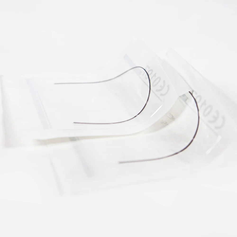 Dental Orthodontic Niti Rectangular Arch Wires / Heat Activated Niti