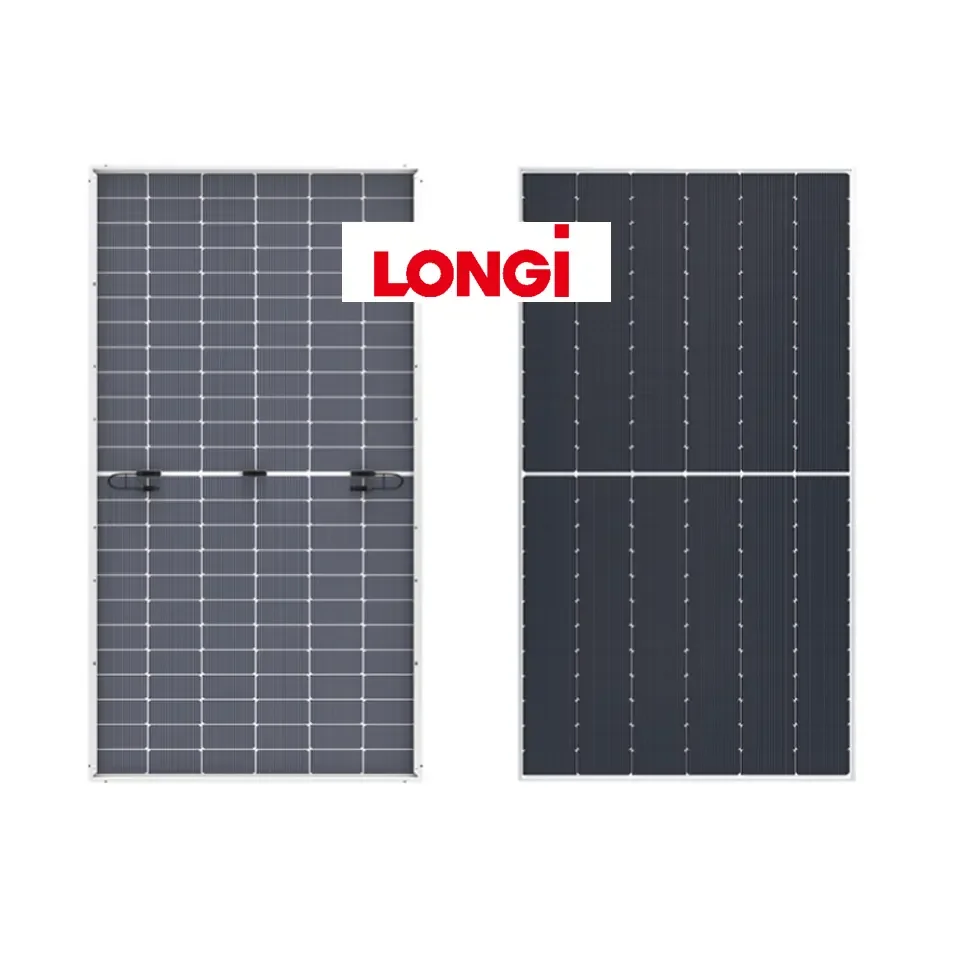 Longi 590w Hi-mo7 Solar Panel Br Solar 560w Bifacial 565w 570w 575w ...