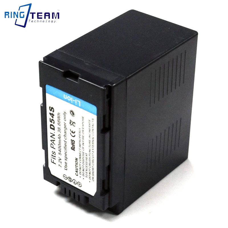 CGR-D54S Camera Battery 5400mAh for CGA-D54 AG-DVC180A AG-DVC30 CGA-D54SE/1B VW-VBD5 CGP-D54S CGR-D54S CGR-D54S supplier