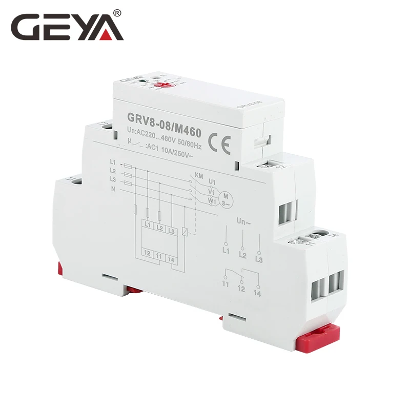 Geya Grv808 Phase Sequence Relay Phase Failure Relay With Hongfa