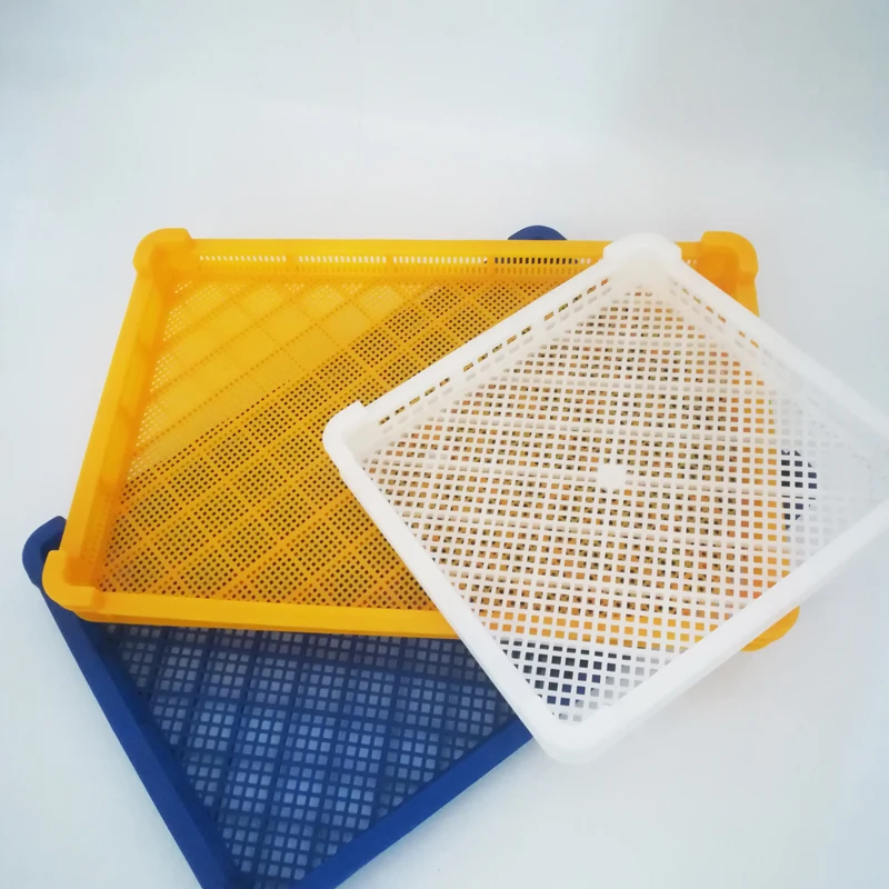 Food Grade Stackable Plastic Drying Trays,Also Used For The Freezing Of