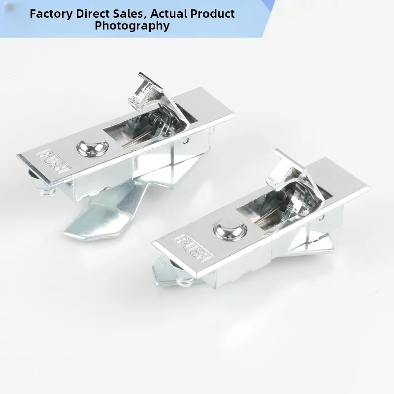 MS503 Electric Cabinet Lock Flat Lock Origin Button Spring Lock Fire Distribution Box Cabinet Lock supplier