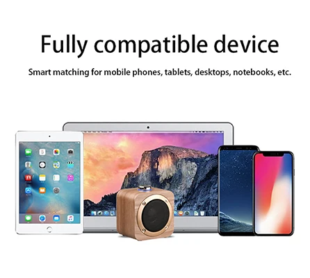 woodulisten Wooden Wireless Mini Bluetooth Speakers Beautiful Natural Sound Use 1 Pair 2 True Stereo TWS Branch Design - ANKUX.COM
