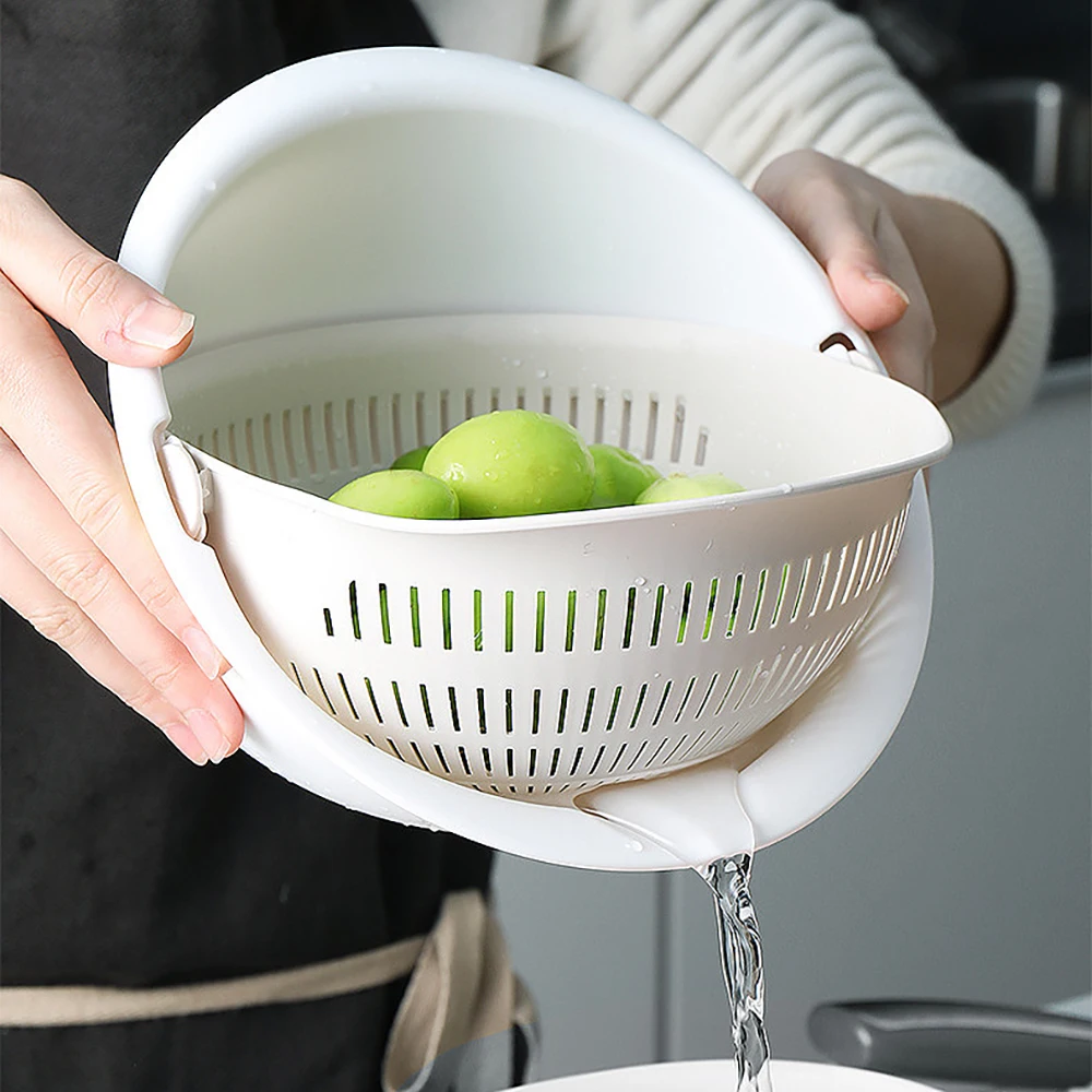Kitchen Drain Basket Bowl Rice Strainer Basket Kitchen Strainer