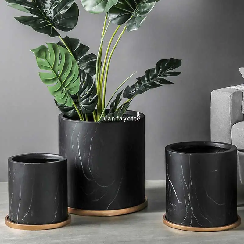 12" Large Indoor Flower Pots Planters Decorative Pots For Indoor Plants