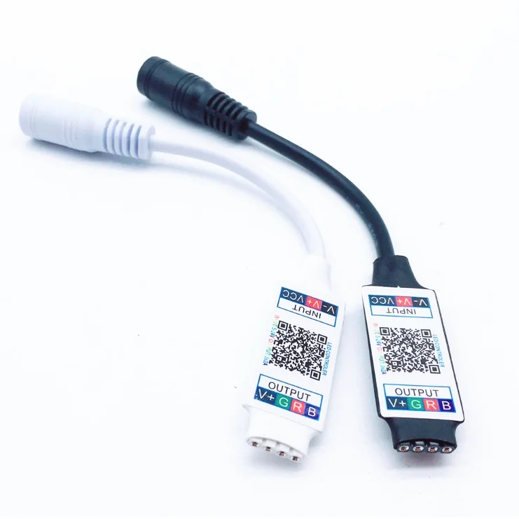 Wifi Mini RGB Bluetooth Controller DC 5V 12V 24V Mini Music Bluetooth Controller Light Strip Controller For RGB RGBW LED Strip