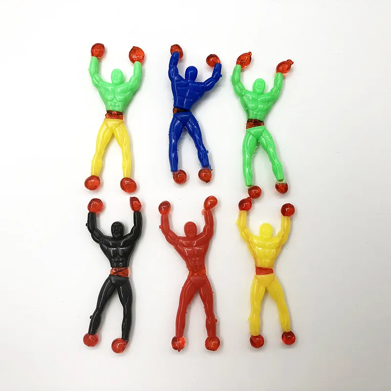 Factory Wholesale Sticky Toy Climb Wall Toy Tpr Sticky A Wall Toys For