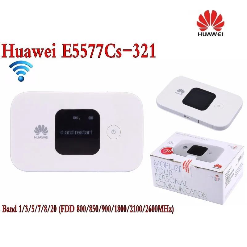 150mbps Hua Wei Mobile Wifi E5577 E5577cs321 Lte Cat4 4g Wireless Hotspot Pocket Wifi Router