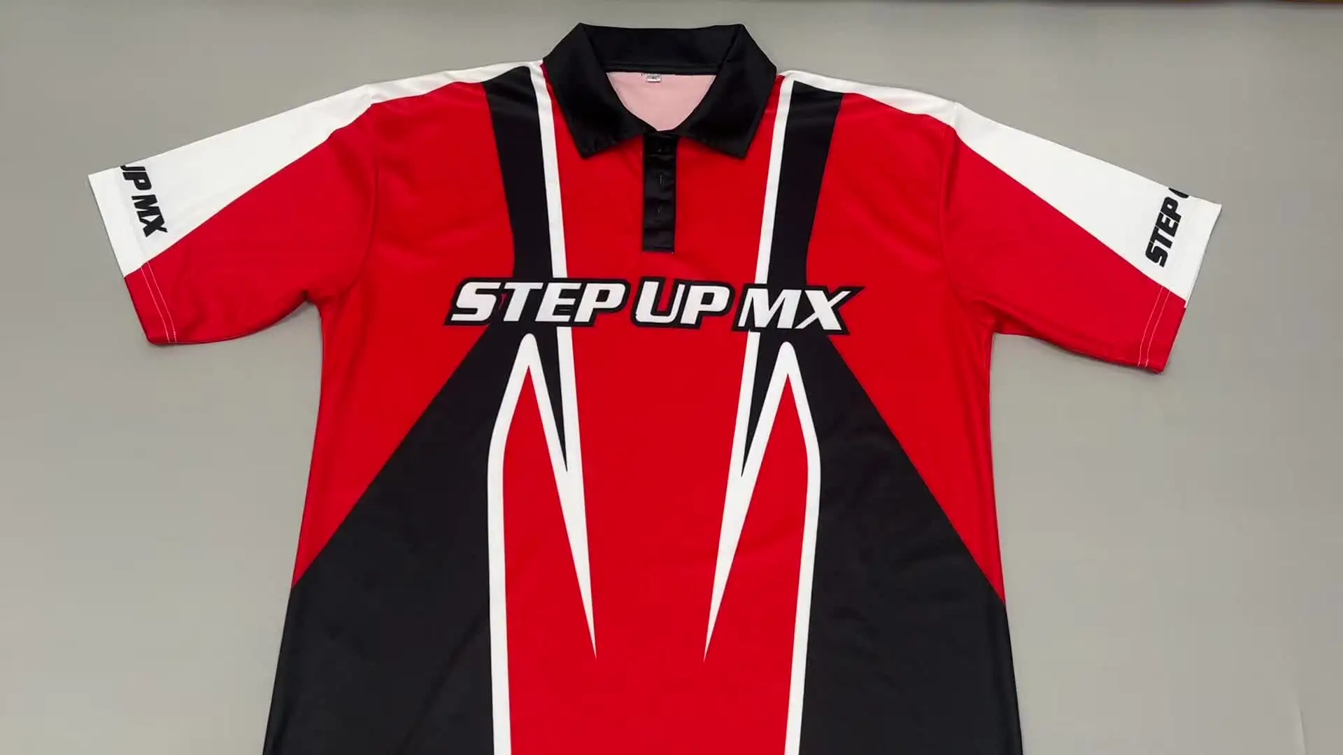 Custom Sublimation Motorcycle Racing Team Pit Crew Sportswear High Quality  XL Shirts Breathable and Printed Shirts