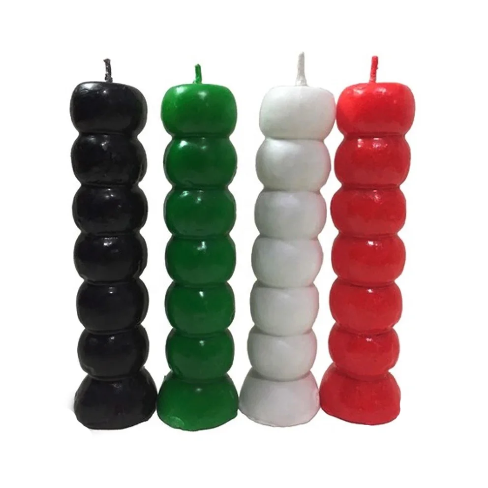 Personalized Human Figure Candle,Figure Candles,Seven Bead Candles