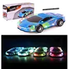 Auto Car Toy for Kids, Electronic Battery Operated LED Vehicle with Music Control Flashing for Children's Birthday Party Gift