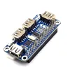 4 Ports USB HUB HAT for Raspberry Pi 3 / 2 / Zero W Extension Board USB to UART for Serial Debugging compatible with USB2.0/1.1