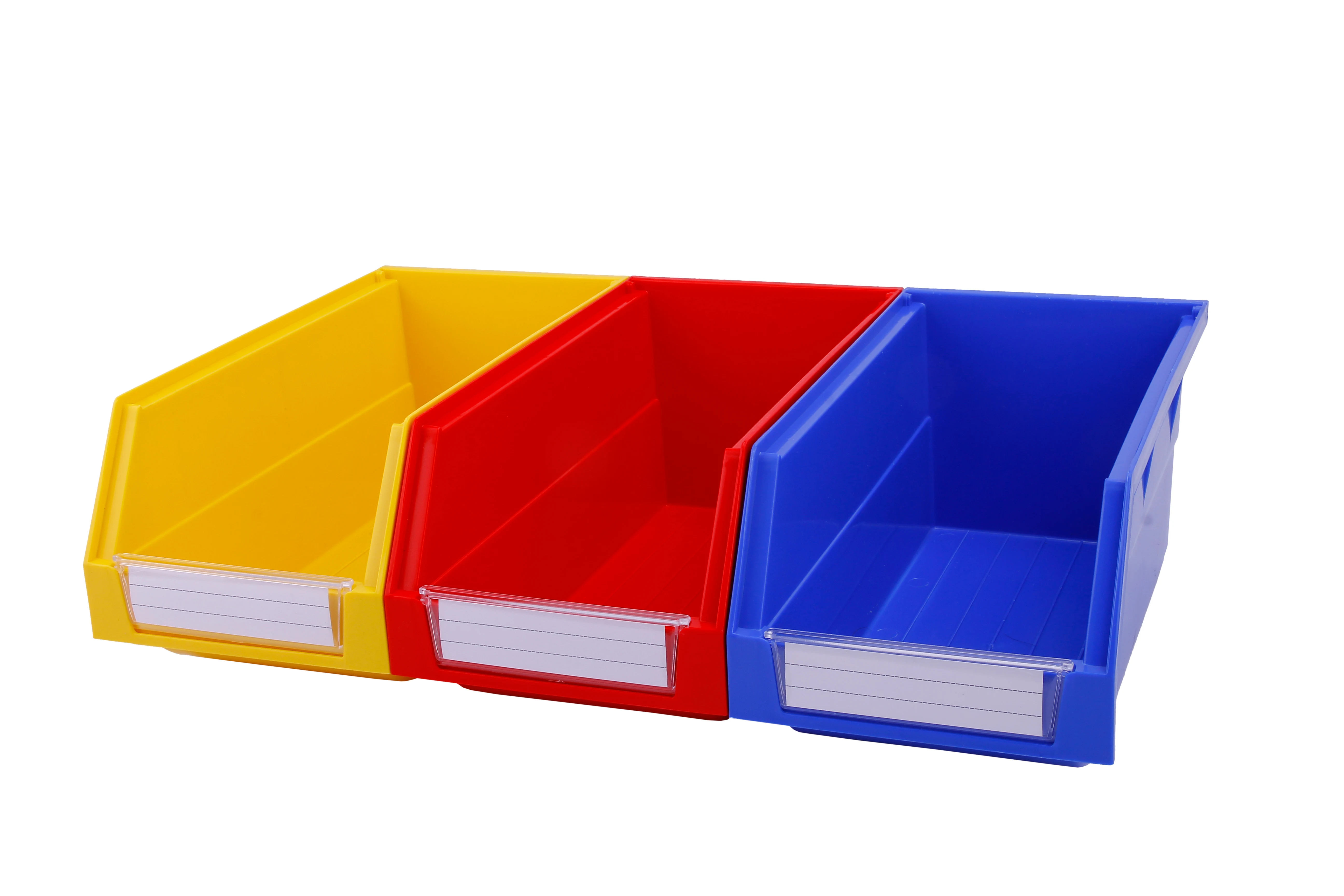 Open Front Plastic Stackable Bins Industrial Hanging Container Tool ...