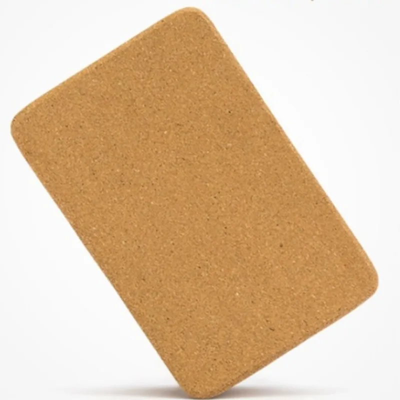 
3*6*9inch Eco-friendly Customized Logo Non-Toxic Non Slip Durable Natural Cork Yoga Block for Yoga Exercises 