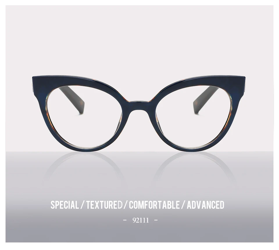Woman Optical Eyeglasses Metal Legs And Acetate Rim Spectacles For