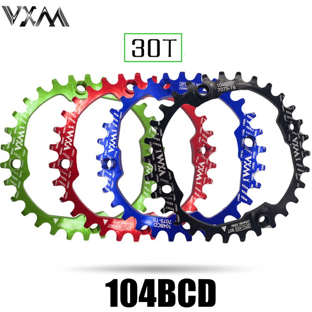 Vxm Bicycle 104bcd Crank Oval Round 30t 32t 34t 36t 38t 40t 42t 44t 46t 48t 50t 52t Xt Chainwheel Narrow Wide Mtb Bike Chainring Buy Vxm 104bcd Chain Wheel Chainring Product On