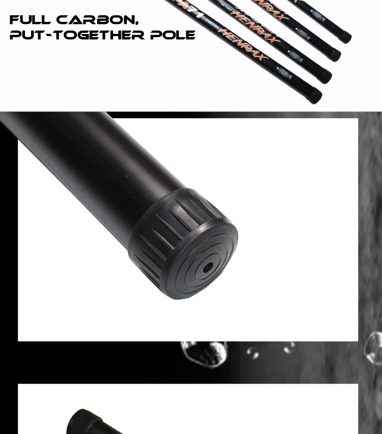 Outdoor Carp Fishing Pole Ultralight Telescopic Fishing Rod Epoxy