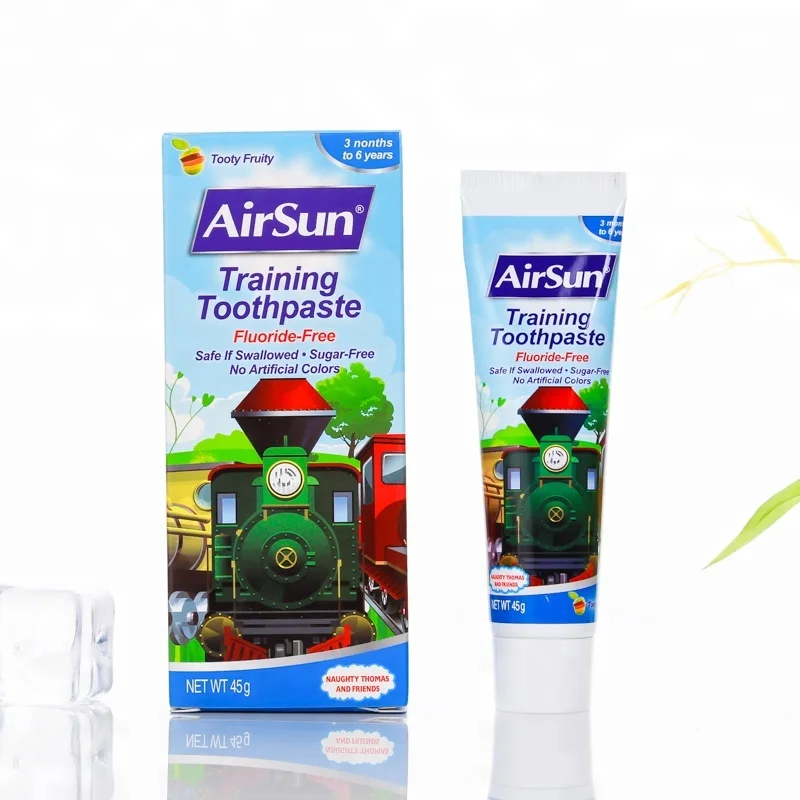 
Airsun Flouride Free Kids Toothpaste 