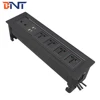 tabletop desktop power switch office table electricity socket box for conference and meeting table