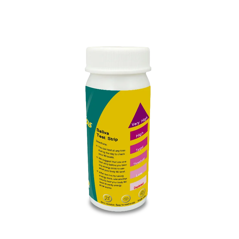 Nitric Oxide Indicator Strips Test By Saliva Kits Easy To Test Nitric