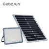 GEBOSUN Remote control warning flash ip65 rainproof garden 40w 60w 100w 200w 300w led solar flood light