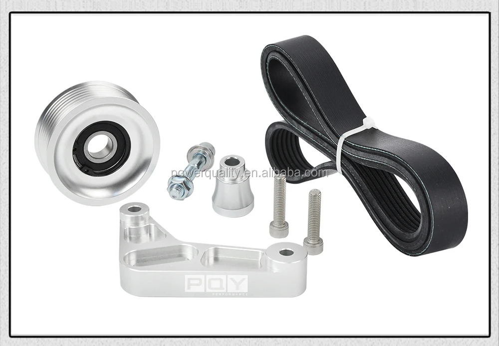 Adjustable Ep3 Pulley Kit For Honda 8th 9th Civic All K20 & K24 Engines
