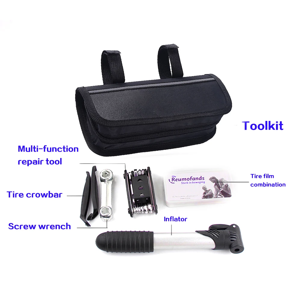 Superbsail HOT Sale Bicycle Repair Bag Portable Bicycle Repair Tool Kit Patch Tire Lever Bike Accessories Multitool supplier