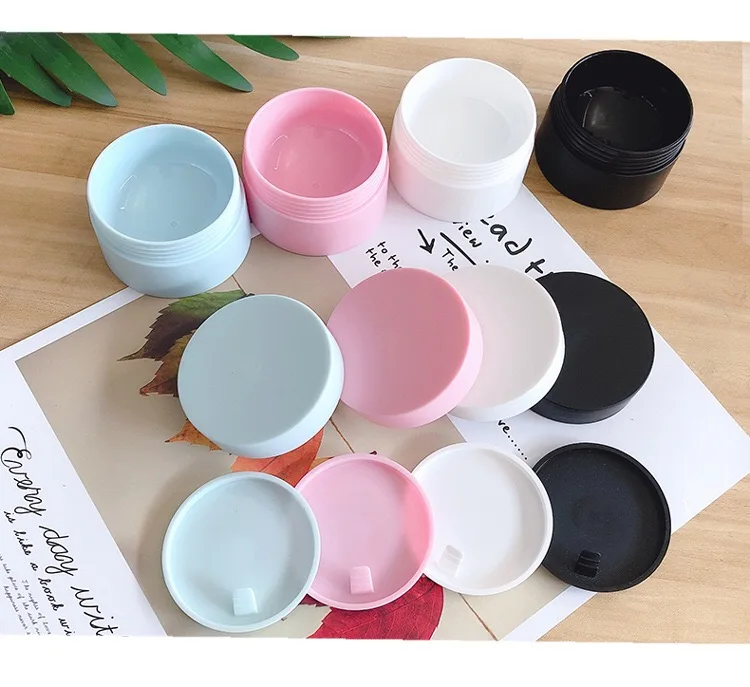 Download 5g 15g 20g 30g 50g Double Wall Matte Plastic Cosmetics Face Cream Empty Jar Packaging - Buy ...