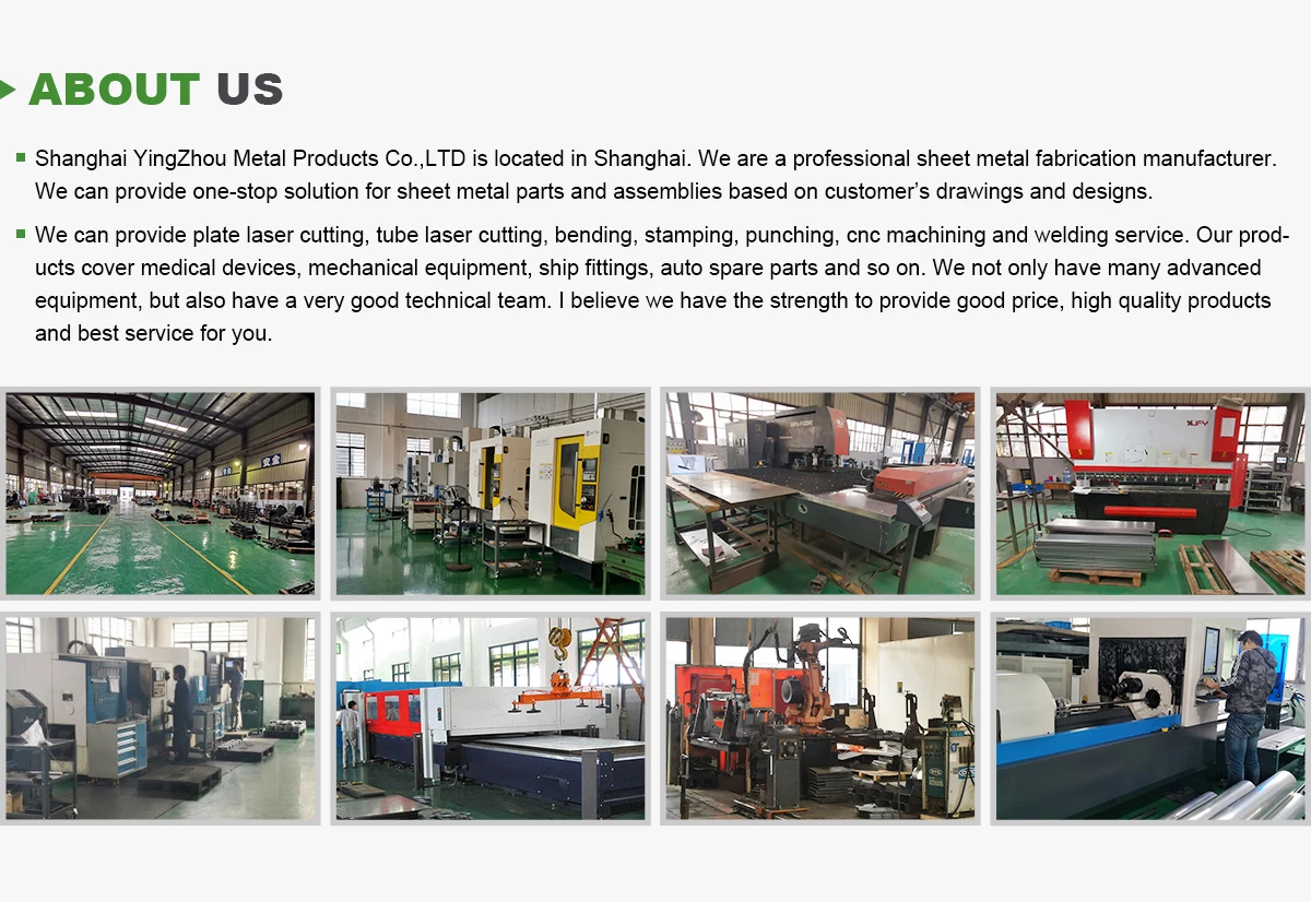 Shanghai Yingzhou Metal Products Co., Ltd. Sheet metal fabrication