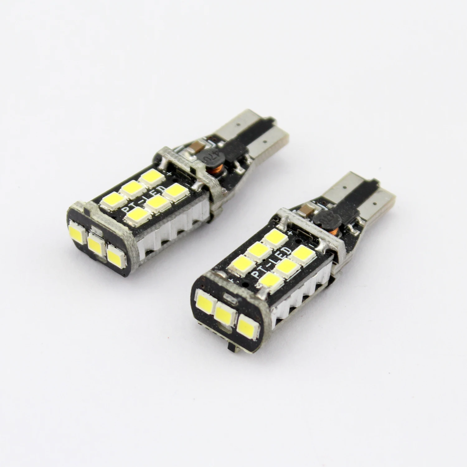 LED Bulb CANBUS No Error Extremely Bright 912 W16W T10 T15 LED Bulbs Upgraded 15SMD 2835 Replacement for Backup Reverse lights