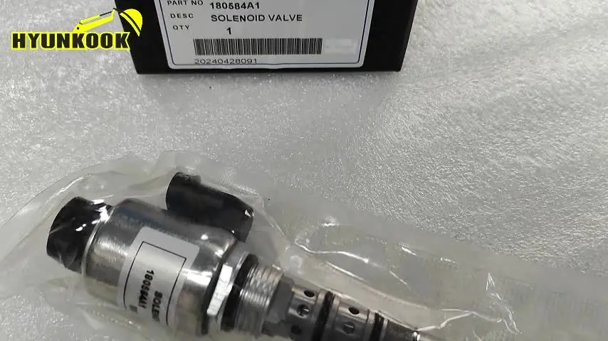 Électrovanne Excavatrice 12V 180584A1 - Pour CASE MX80C MX90C MX100C MX100, Vanne De Contrôle