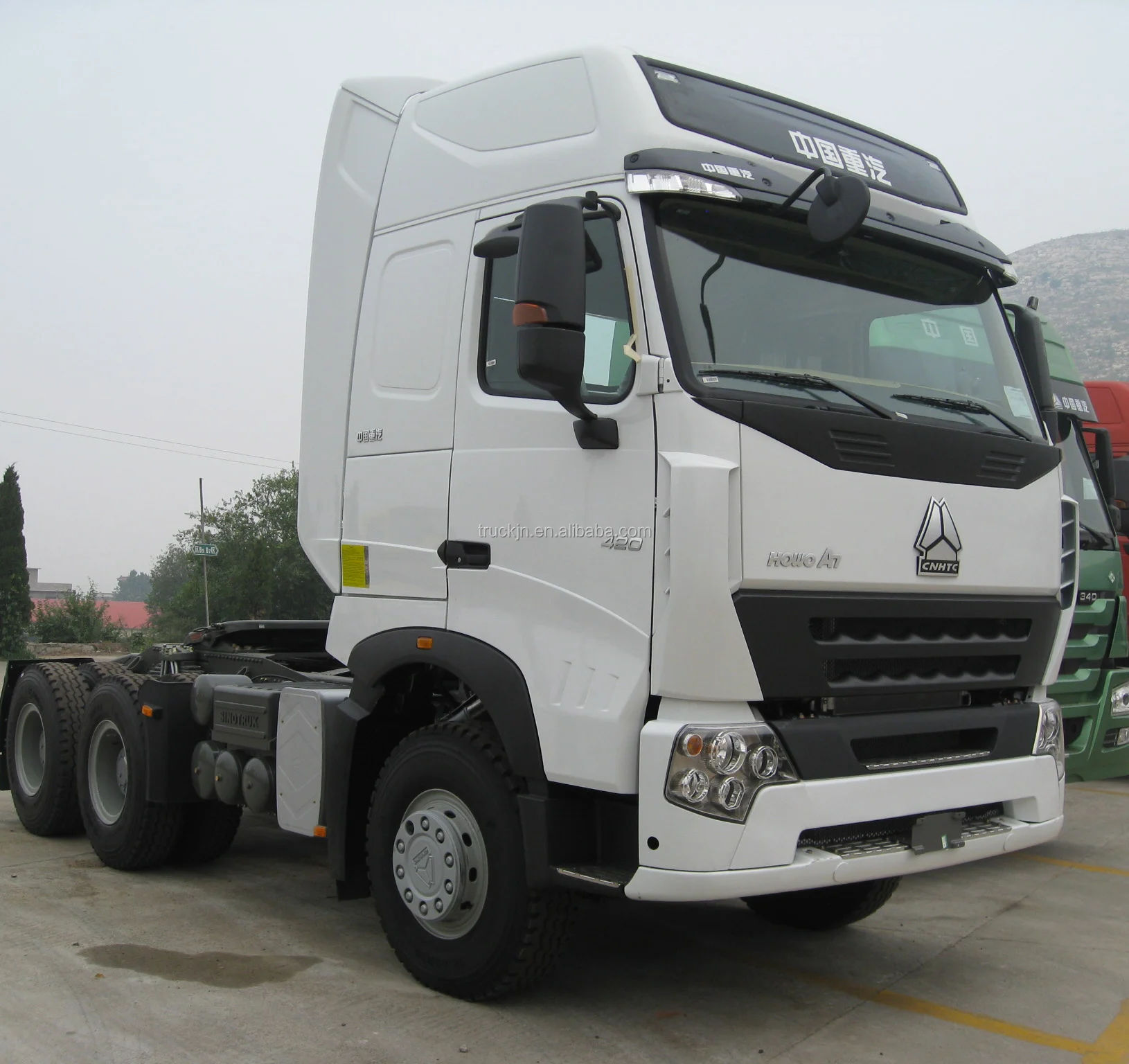 howo 6x4 牽引車/t7h 面 6*4 牽引車 euro 2/euro 4 10 輪拖拉機卡車