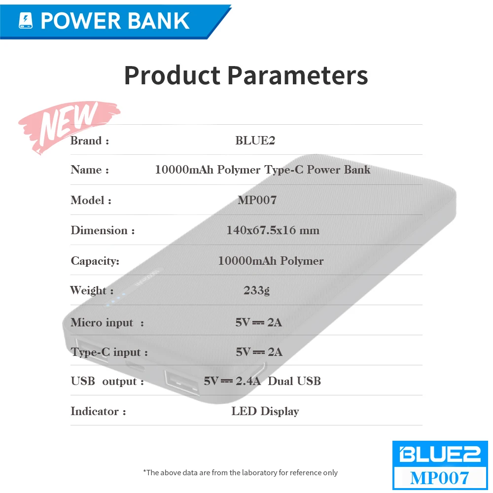popular rohs products 2020 new arrivals promotion 10000mAh Li battery slim type c power banks custom logo - ANKUX.COM