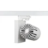 30W 35W Dimmable led driver track light housing 3500lm 80Ra CRI White Customs Track Lighting