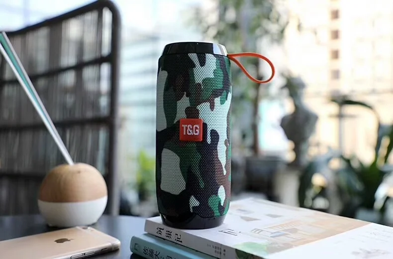 Hot Sale Fashion Portable Fabric Wireless Speaker TG106 with hands free function - ANKUX.COM
