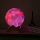 3D Print LED star sky Light Dimmable with Stand Night Lights for Kids Lover Friends Birthday Christmas Gifts
