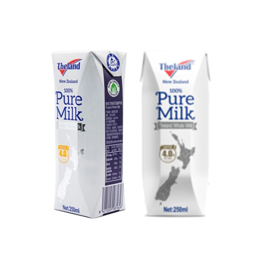 Uht White Milk 250ml Whole Milk 4.0 100 Natural Processed Milk With