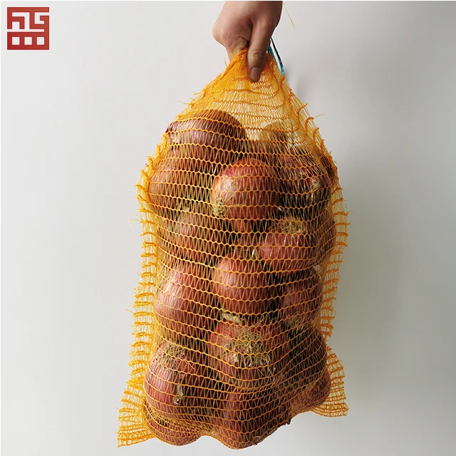 plastic mesh onion bags