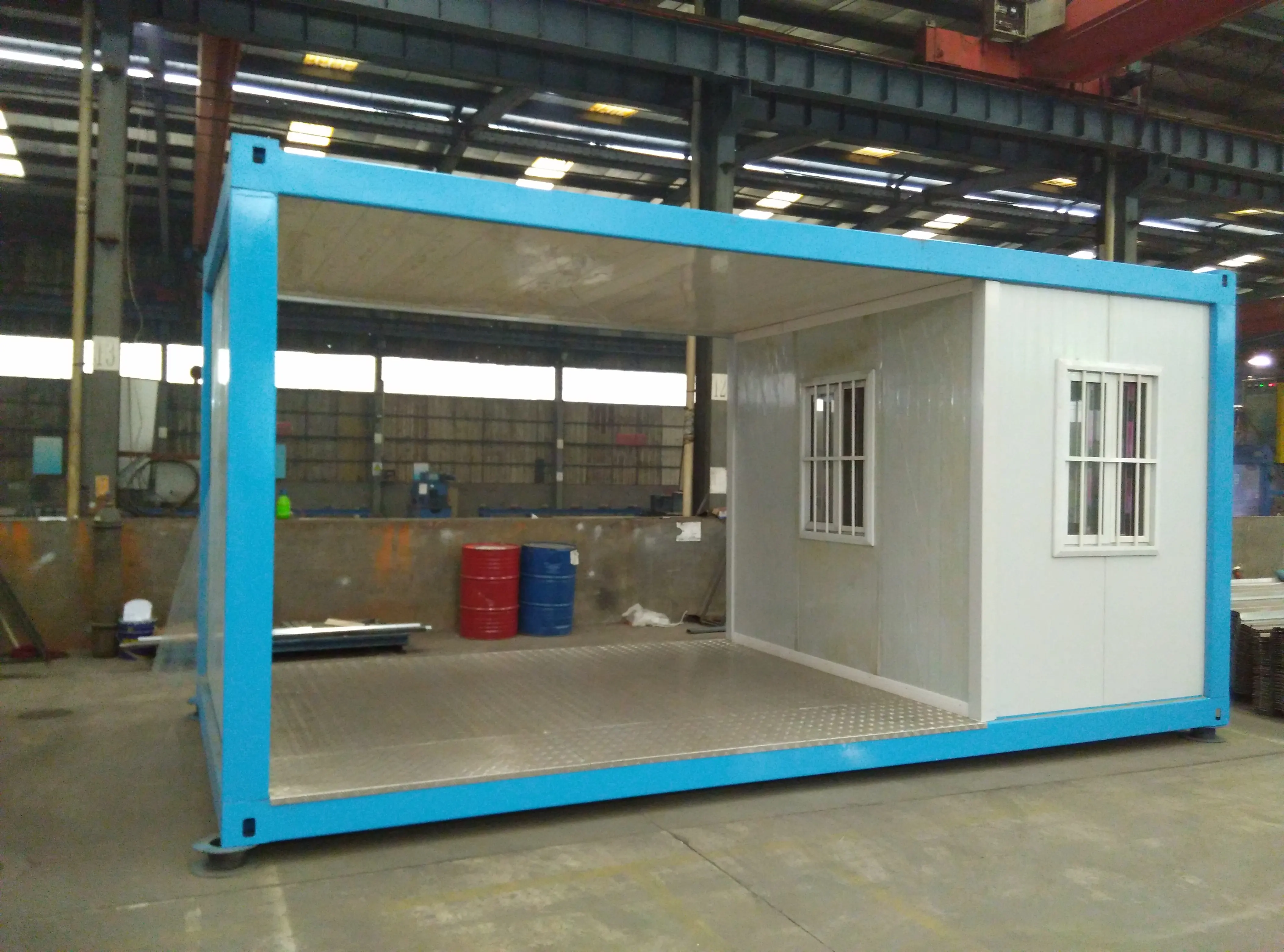 Lida Group using shipping containers to build homes shipped to business used as booth, toilet, storage room-27
