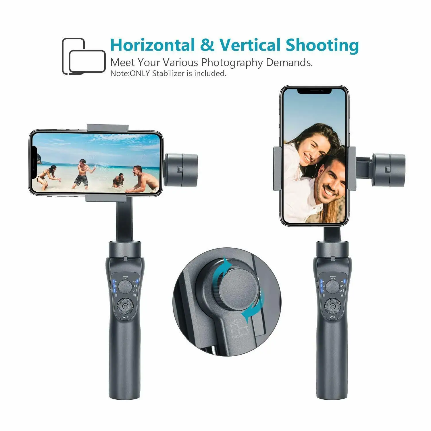 Gimbal Stabilizer S5B 3Axis bluetooth APP supported Handheld