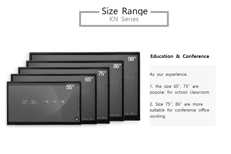 Nice Prices IR / Infrared 20 Points Smart Pen Touch Interactive Smart Whiteboard Wireless White Board for Education