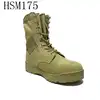 XLY, quality assured high cut elite force military boots sand color anti-shock desert boots HSM175