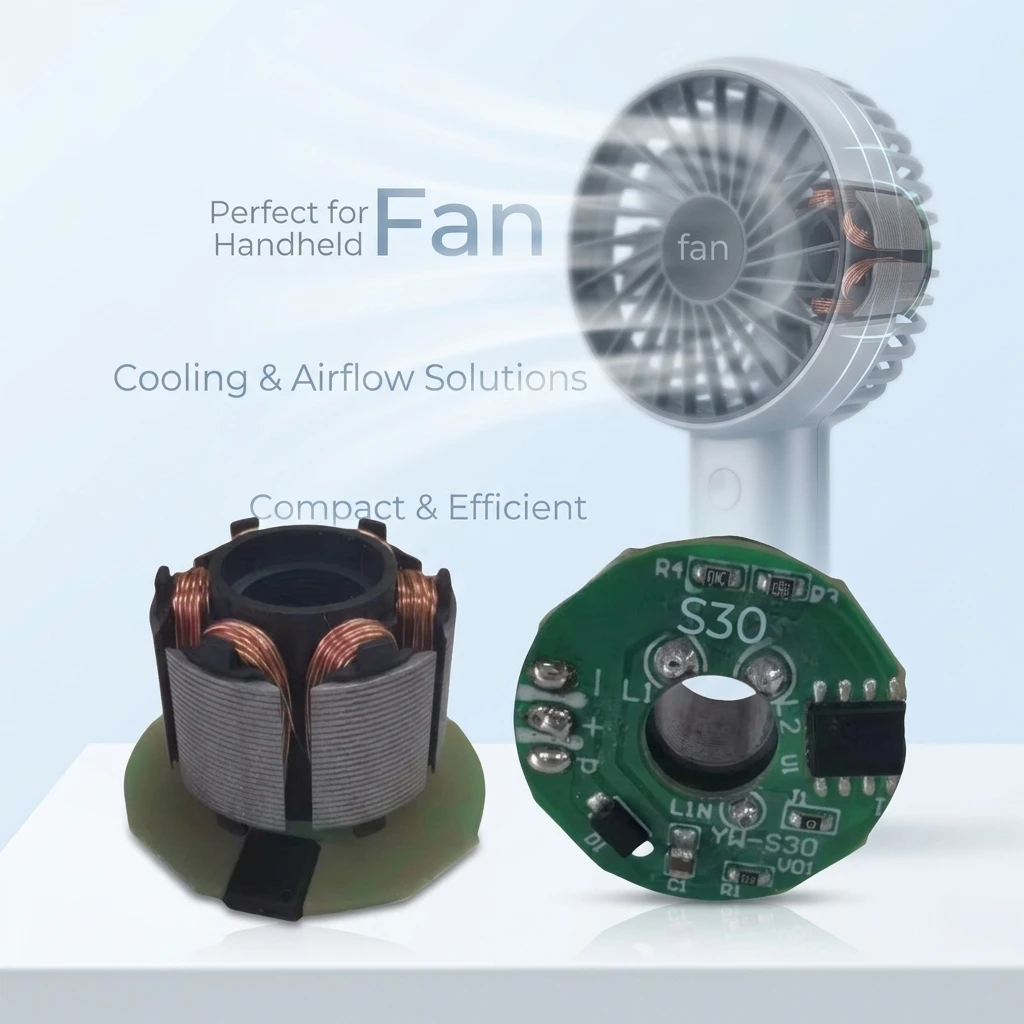 Bldc Motor, 9V, 19000RPM, Brushless, Portable - detail 4