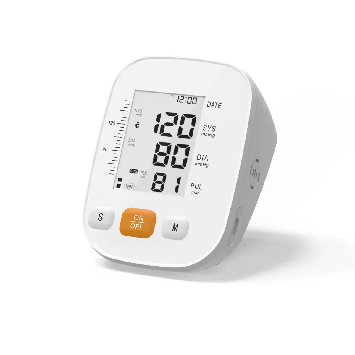 Digital Automatic One-Touch Blood Pressure Monitor with Voice Broadcast ...