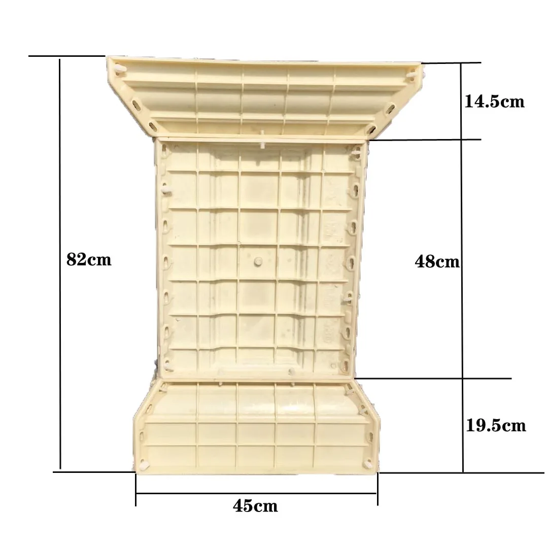 Decorative Concrete Column Mounted Pedestal Pillar Base Mold For House