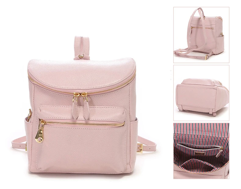 Vegan Leather Backpack Purse For Women,Ladies Shoulder Travel Bag Mini